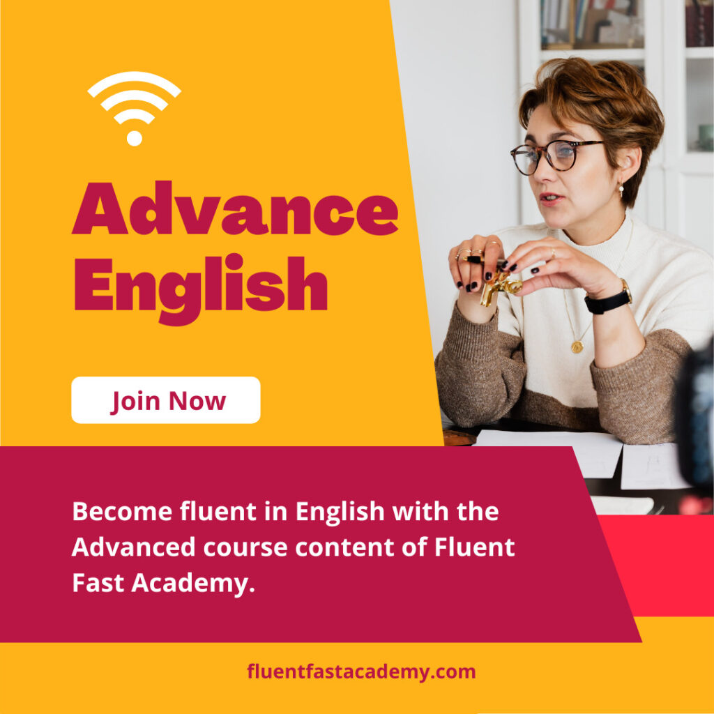 Advance English Online Course