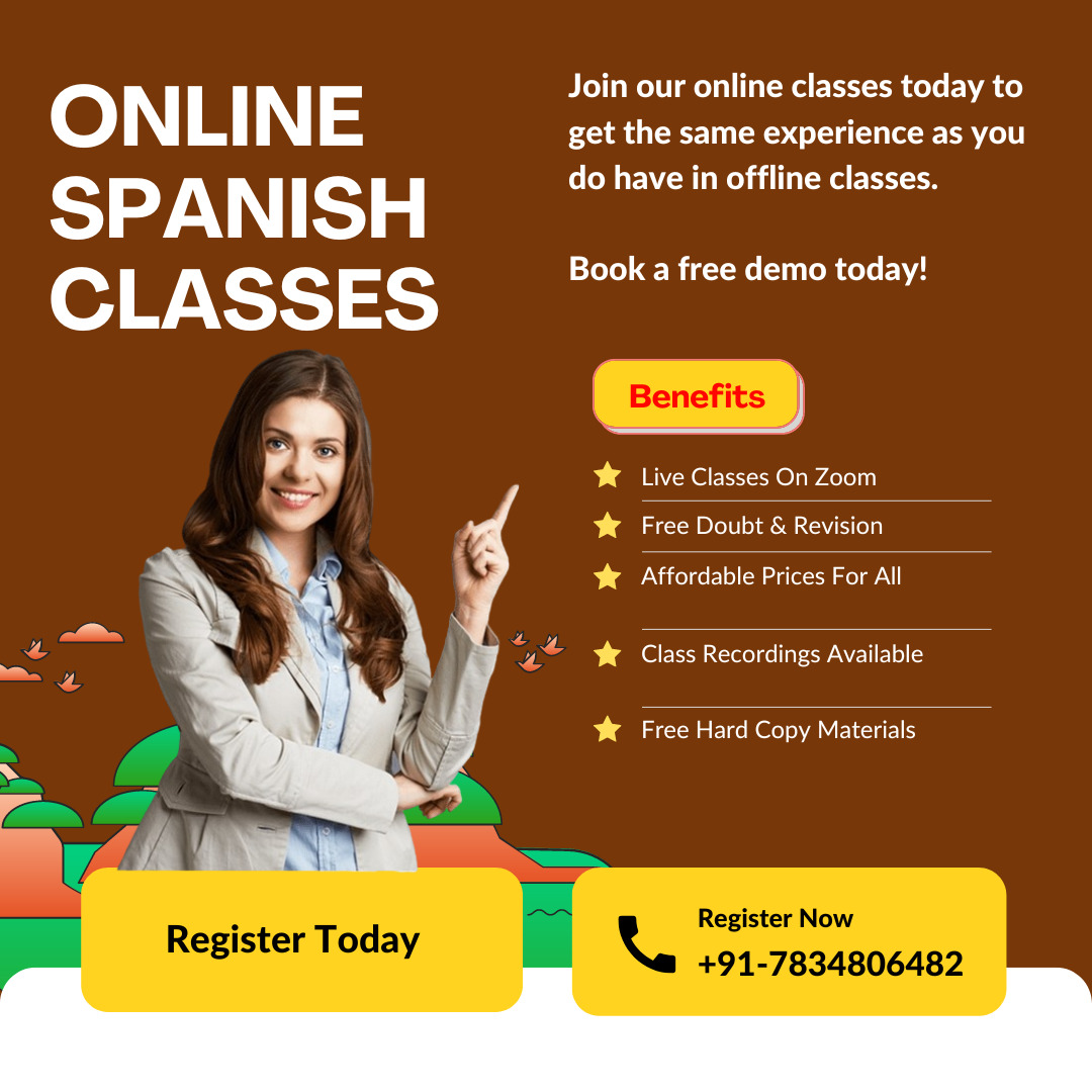 Online Spanish Classes in delhi