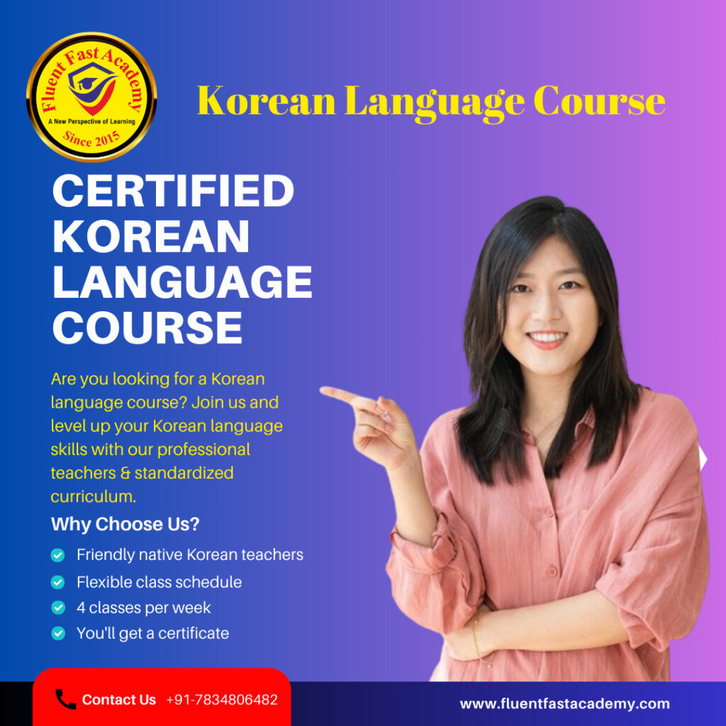 Korean Language Course In Delhi NCR